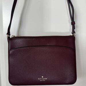 Kate Spade Burgundy Crossbody Bag